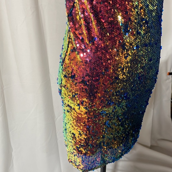 WOW COUTURE Seuinned Dress! Large - Picture 5 of 10